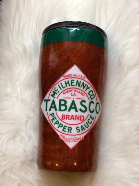 Cayenne Pepper Tabasco Tumbler - Vintage Rose Design Co.
