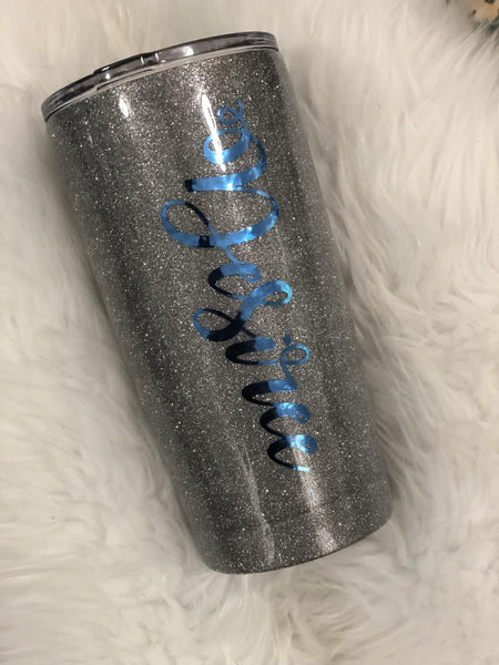 Coors Light Beer Tumbler - Vintage Rose Design Co.