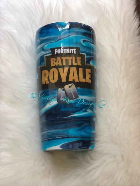 Fortnite Battle Royale Ink Tumbler - Vintage Rose Design Co.