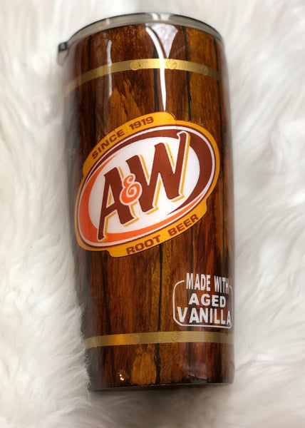 A&W Root Beer Tumbler - Vintage Rose Design Co.