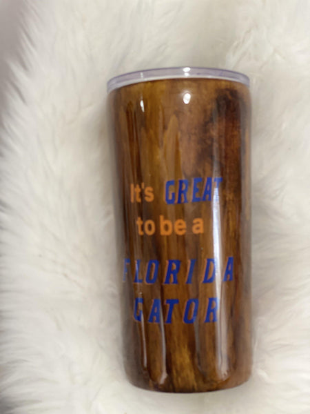 Florida Gator Tumbler - Vintage Rose Design Co.