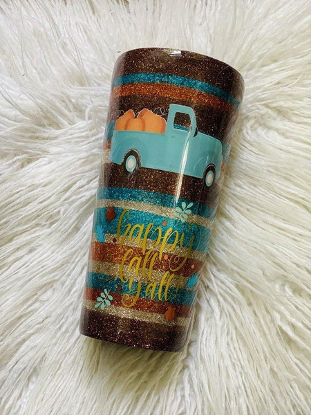 Fall Tumbler - Vintage Rose Design Co.