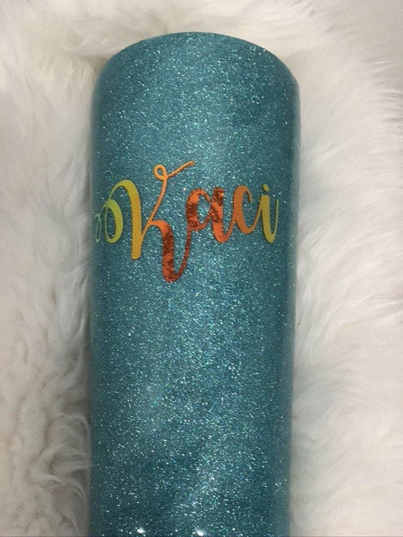 I'll Cut You Hairdresser Glitter Tumbler - Vintage Rose Design Co.