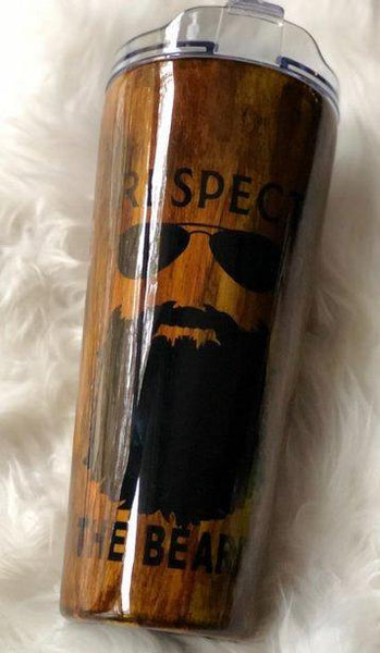 Respect the Beard - Vintage Rose Design Co.
