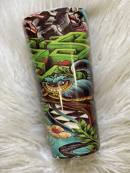 Wonderland Tattoo Tumbler - Vintage Rose Design Co.
