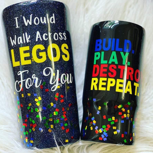 I Would Walk Across Legos For You - Vintage Rose Design Co.