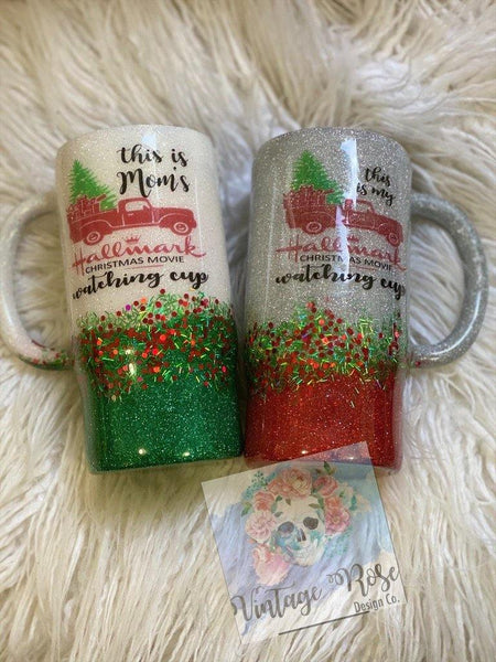Hallmark Christmas Movie Tumbler - Vintage Rose Design Co.