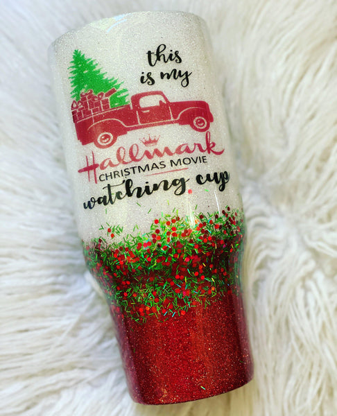 Hallmark Christmas Movie Tumbler - Vintage Rose Design Co.