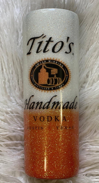 Tito's Vodka Tumbler - Vintage Rose Design Co.