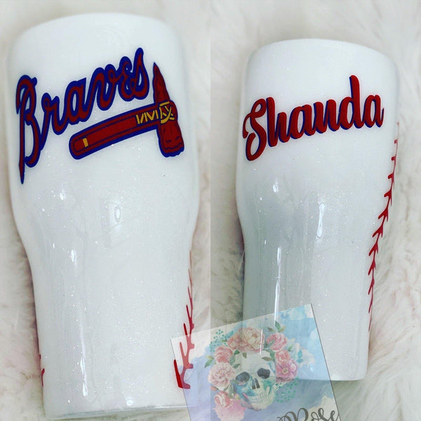 Baseball Tumbler - Vintage Rose Design Co.