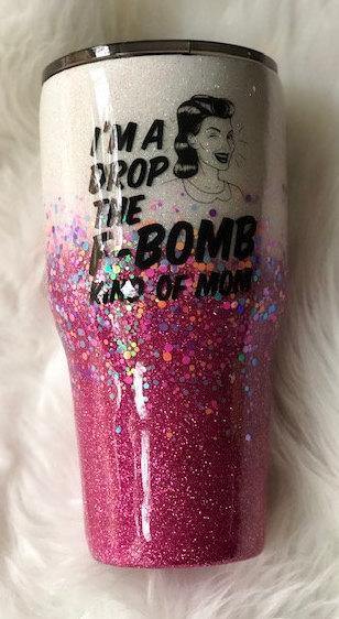 F-Bomb Mom Tumbler - Vintage Rose Design Co.