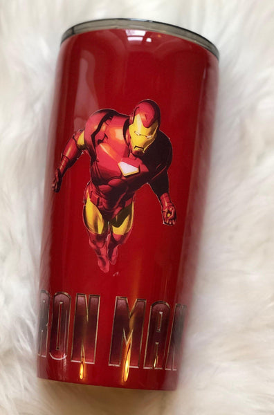 Ironman Tumbler - Vintage Rose Design Co.