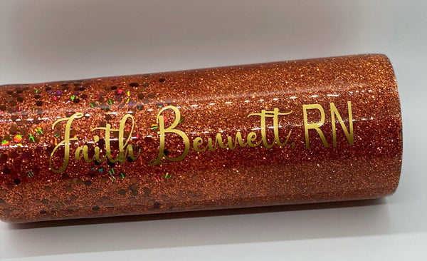 Coffee, Chaos, Cuss Words Tumbler - Vintage Rose Design Co.