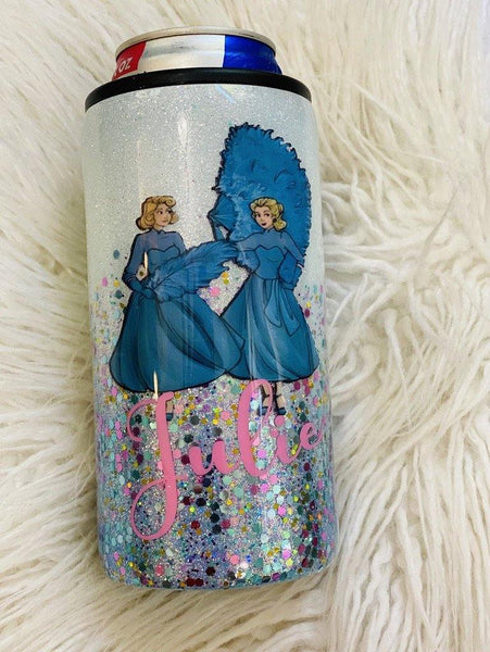 Sisters Sisters/White Christmas Tumbler - Vintage Rose Design Co.