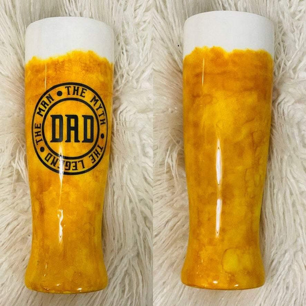 The Man The Myth The Legend Beer Tumbler - Vintage Rose Design Co.