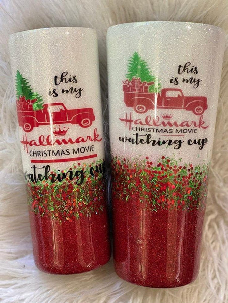 Hallmark Christmas Movie Tumbler - Vintage Rose Design Co.