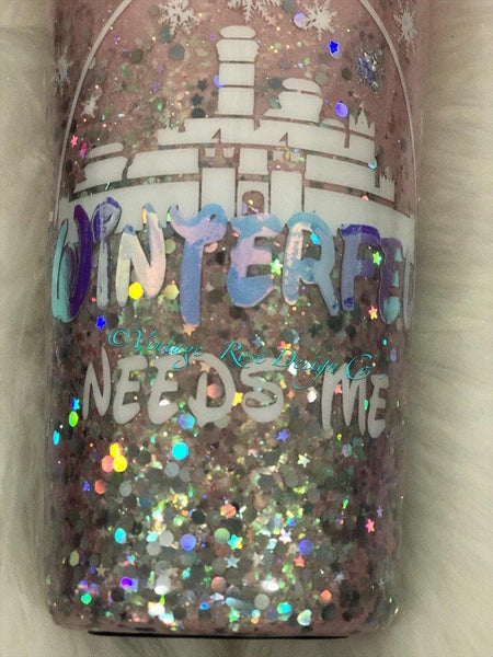 I'm a Disney Princess Unless Winterfell Needs Me Tumbler - Vintage Rose Design Co.