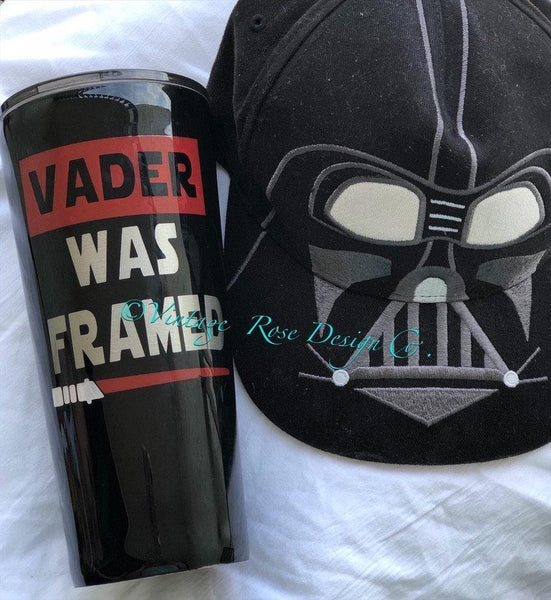 Darth Vader Tumbler - Vintage Rose Design Co.