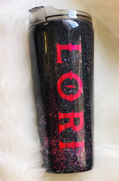 Sugar Skull/Tattoo Tumbler - Vintage Rose Design Co.