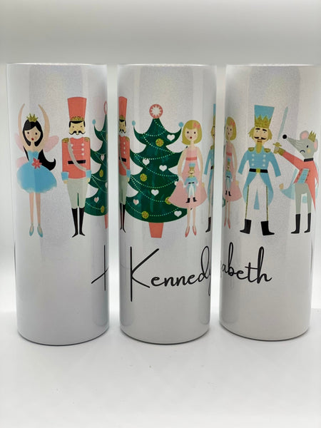 Nutcracker Ballet Sublimation Tumbler