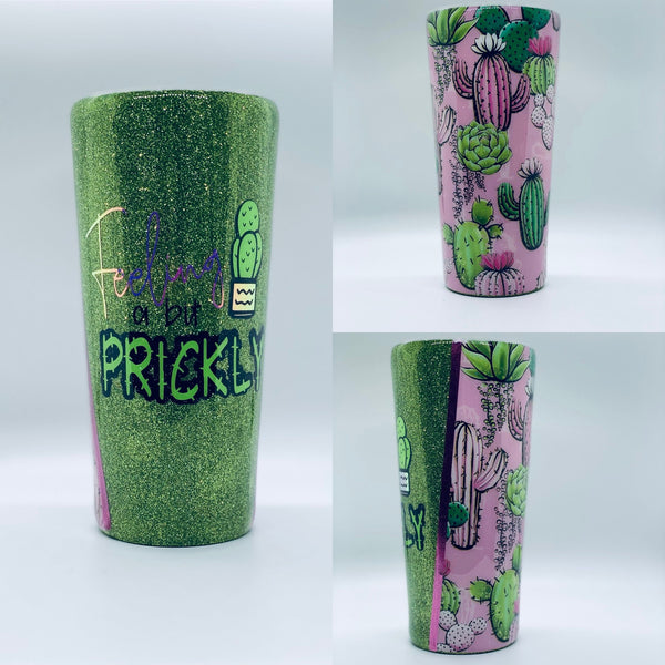 Feeling a Bit Prickly Epoxy Tumbler