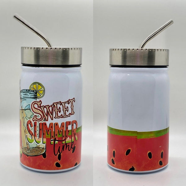 Sweet Summertime Watermelon Sublimation Tumbler