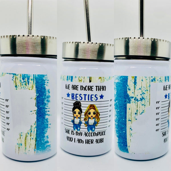 Besties Sublimation Tumbler