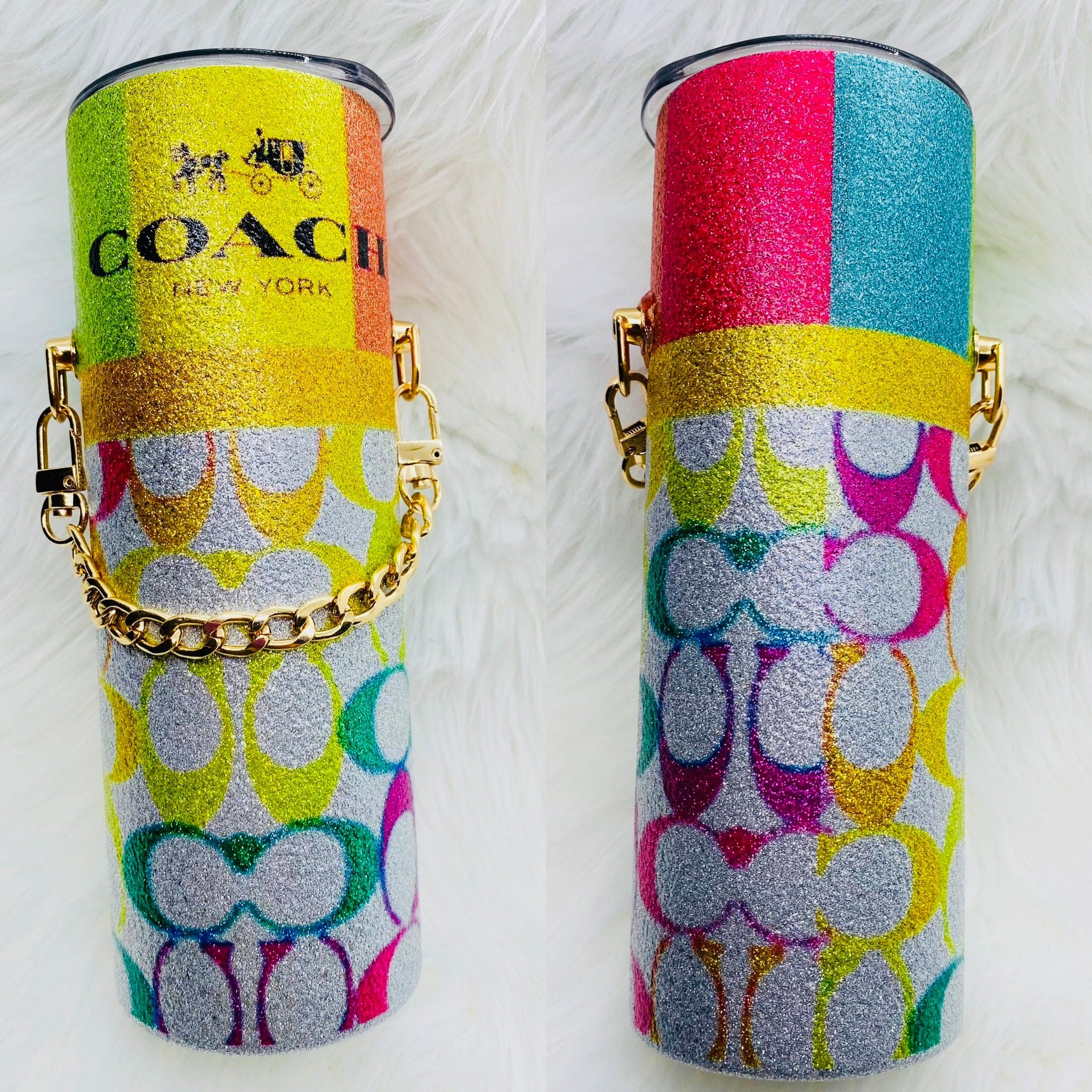 Sublimation Purse Tumbler with Chain 