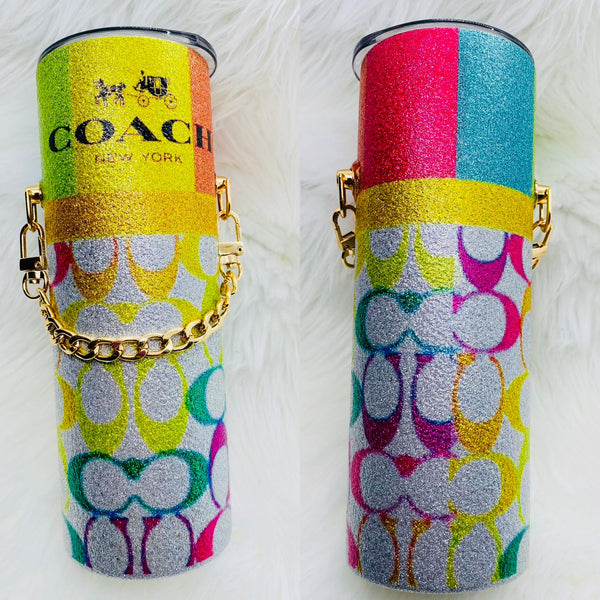 Coach Handbag Sublimation Tumbler