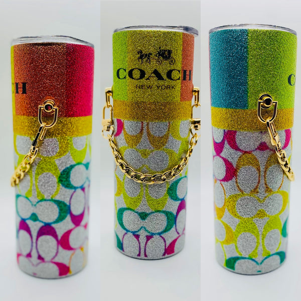 Coach Handbag Sublimation Tumbler