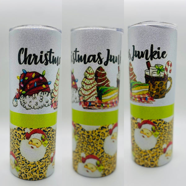Christmas Junkie Sublimation Tumbler