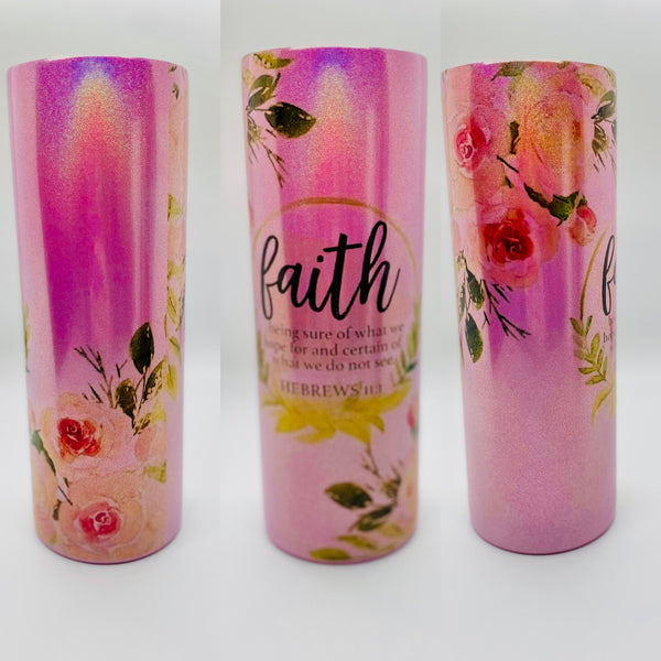 Faith Sublimation Tumbler