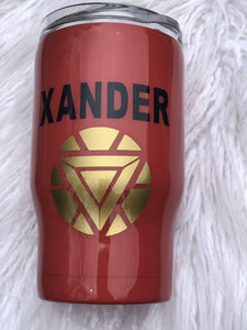 Ironman Tumbler - Vintage Rose Design Co. 