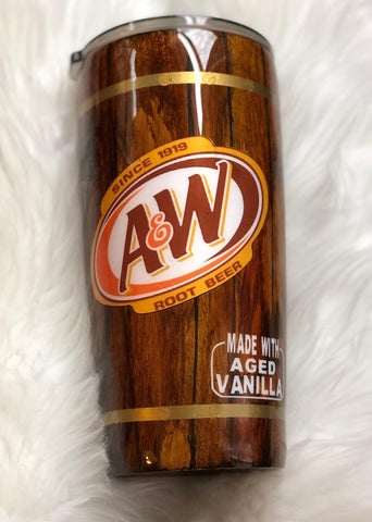 A&W Root Beer Tumbler - Vintage Rose Design Co. 