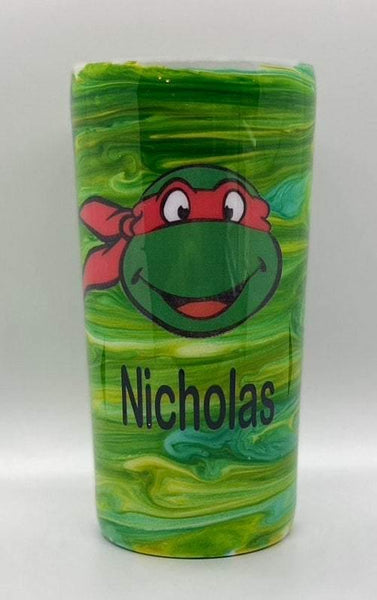 Ninja Turtle Tumbler TMNT - Vintage Rose Design Co. 