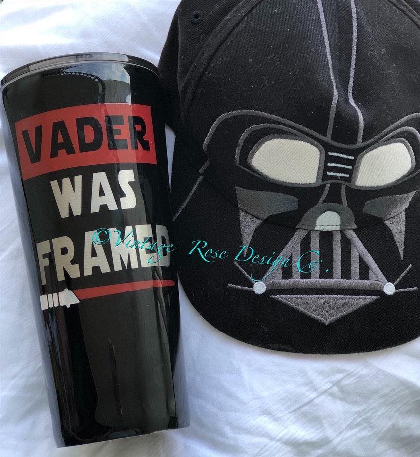 Darth Vader Epoxy Tumbler
