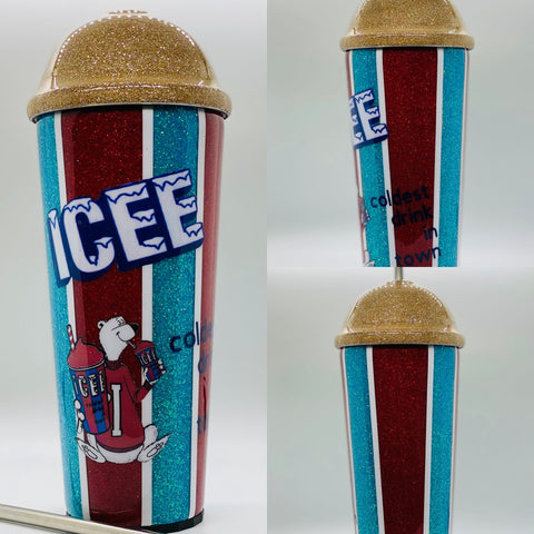 ICEE Glitter Epoxy Tumbler